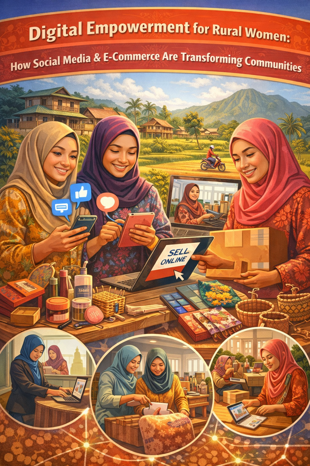 DIGITAL EMPOWERMENT FOR RURAL WOMEN: HOW SOCIAL MEDIA & E-COMMERCE ARE TRANSFORMING COMMUNITIES