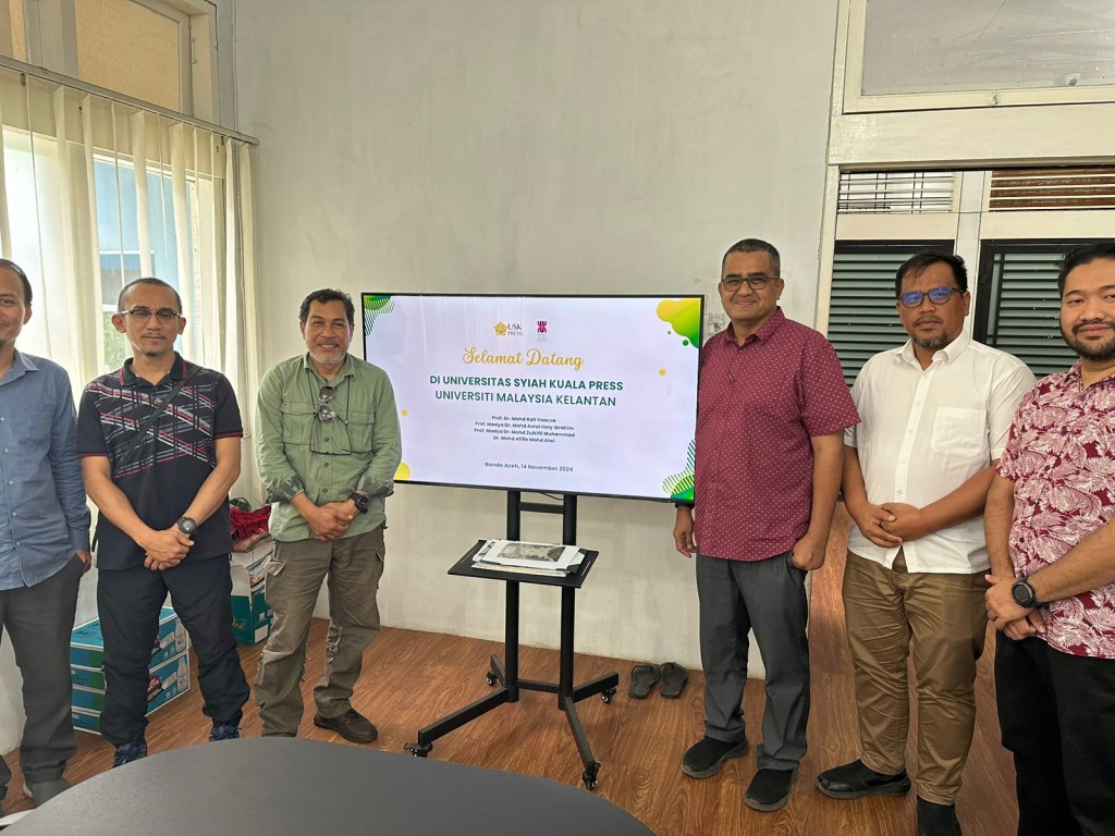 KUNJUNGAN FKP UMK KE USK PRESS DAN KITA KREATIF USK: PERKUKUH KOLABORASI DAN PERTUKARAN PENGETAHUAN