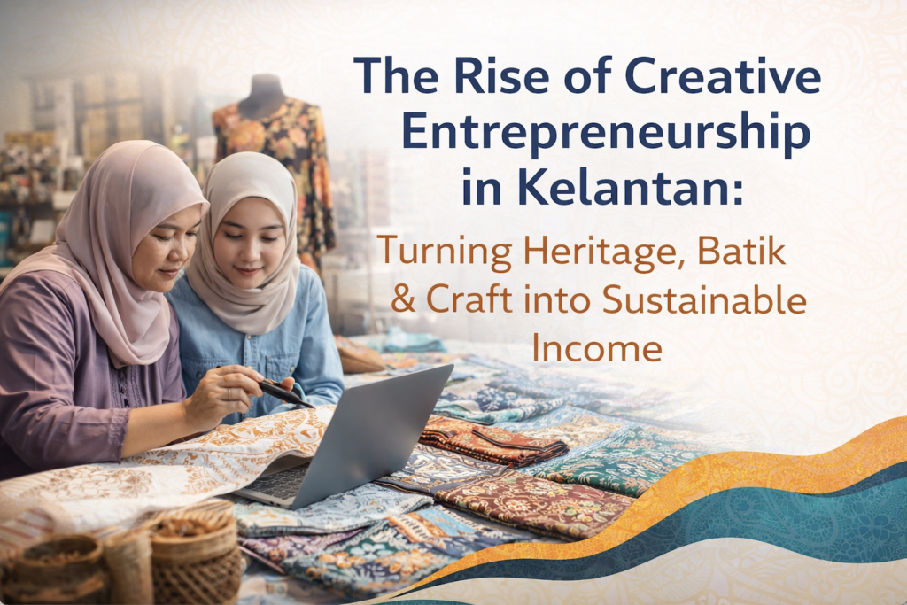 THE RISE OF CREATIVE ENTREPRENEURSHIP IN KELANTAN: TURNING HERITAGE, BATIK & CRAFT INTO SUSTAINABLE INCOME