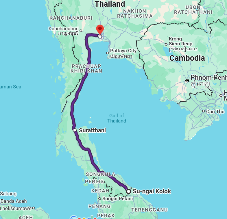 THE LONGEST BUS JOURNEY