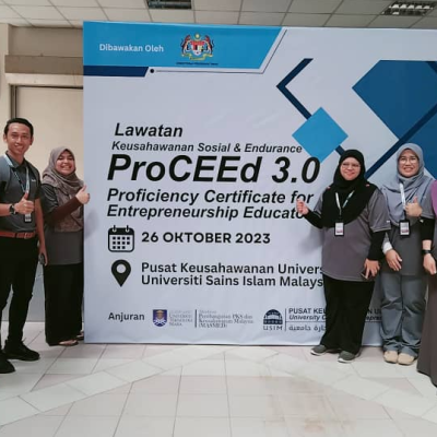 LIMA AHLI AKADEMIK UMK TELAH MENGIKUTI PROCEED 3.0 2023