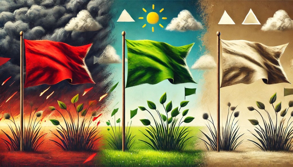 KONSEP RED FLAG, GREEN FLAG, DAN BEIGE FLAG: PENDEKATAN HOLISTIK UNTUK KESEJAHTERAAN DAN KUALITI HIDUP